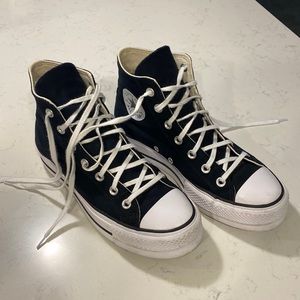 Platform Converse Black